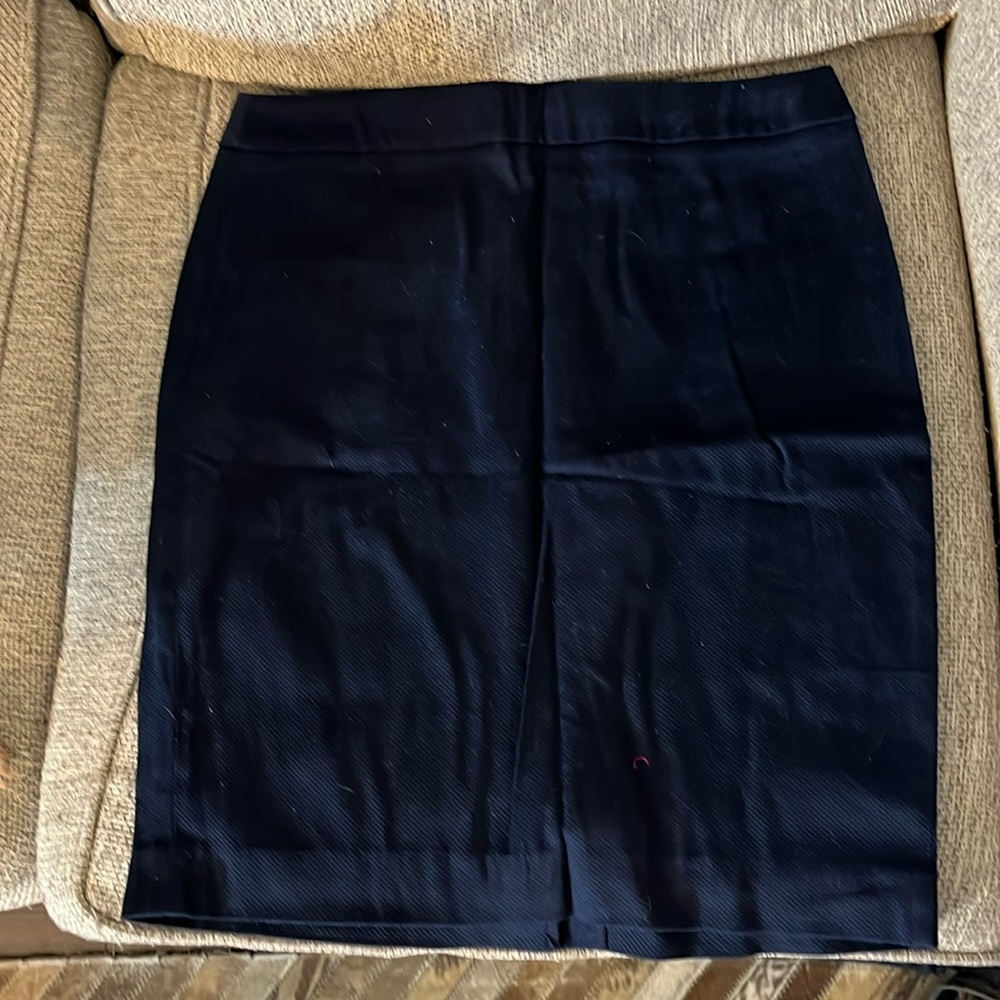 Navy blue skirt size 8